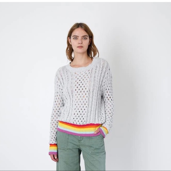 NWT Le superbe silver lining sinbad sweater - Picture 8 of 16